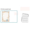 Conf. 16 Pergamenine Con Fiocco Azzurro 00063 X10