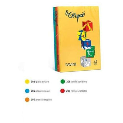 Copytinta A4 160Gr. 100Ff. Colori Assortiti Forti X1