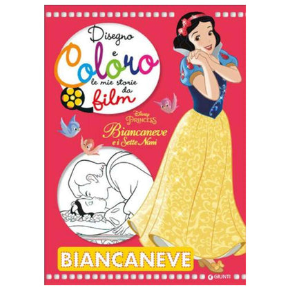 Disegno-Coloro Biancaneve-7 Nani V.3.90 W03214 X1