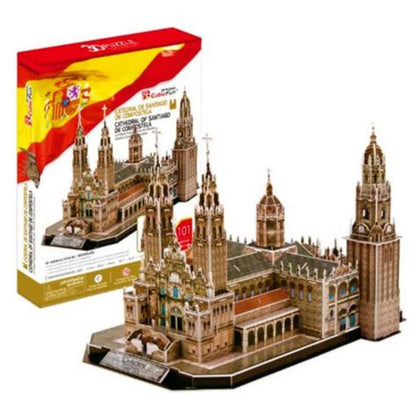 Puzzle 3D Cattedrale Santiago Compostel A Mc184H X1