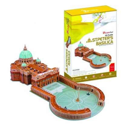 Puzzle 3D Basilica Di San Pietro Mc092H X1