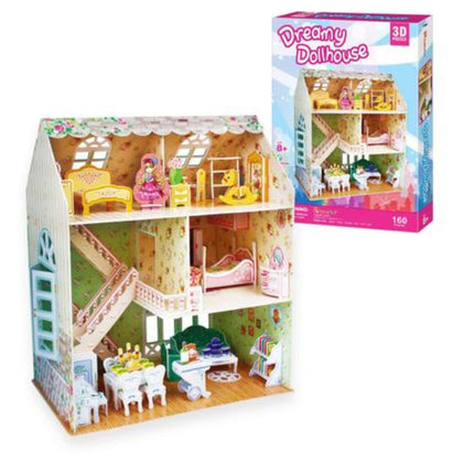 Puzzle 3D Casa Bambole Da Sogno P645H X1