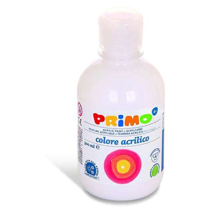 Colore Acrilico 300Ml. Bianco 100 Primo X1