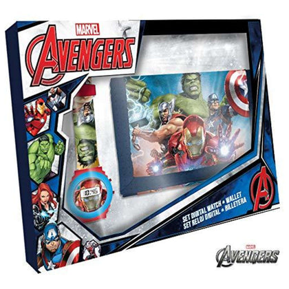 Set Orologio + Portafoglio Avengers Mv-Mv15407 X1