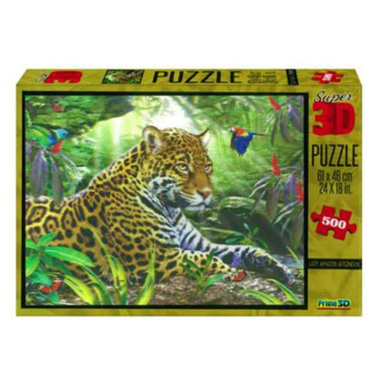 Puzzle 3D 500Pz Lazy Amazon Afternoon 10013 X1