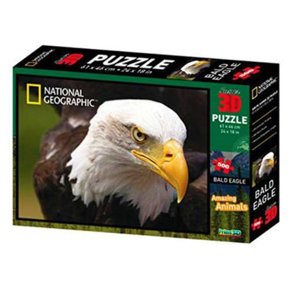 Puzzle 3D 500Pz Amznig Animals - Blad X1