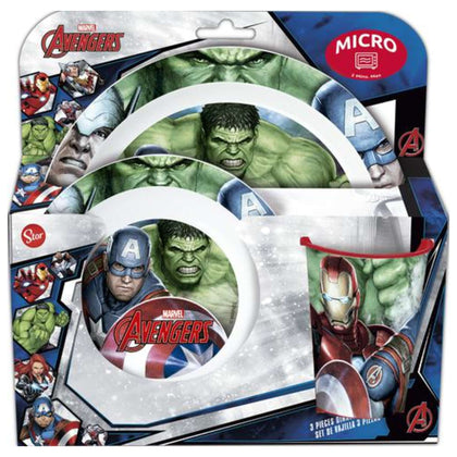 Set 3Pz Pappa Avengers 33725 X1