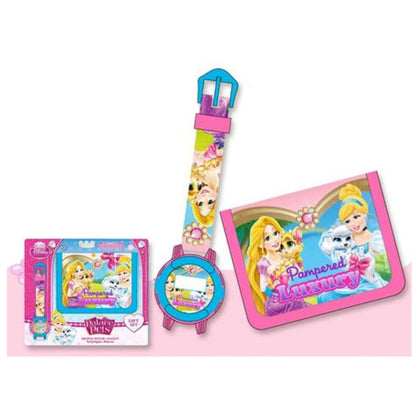 Set Orologio + Portafoglio Principesse Ds-10047 X1