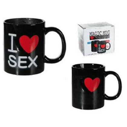 Tazza Terraglia Nera I Love Sex 78/8243 X1