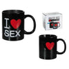 Tazza Terraglia Nera I Love Sex 78/8243 X1