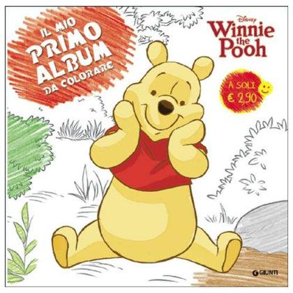 Primo Album Winnie The Pooh - Libro Da Colorare - V.2.90 W02802 X1