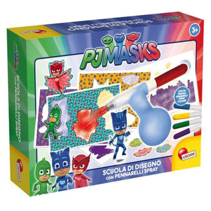 Pj Masks Scuola Di Disegno Con Spray Colour 62959 X1