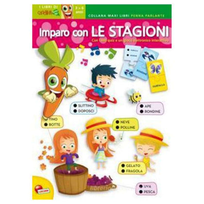 Libro Maxi Penna Carotina Stagioni X1