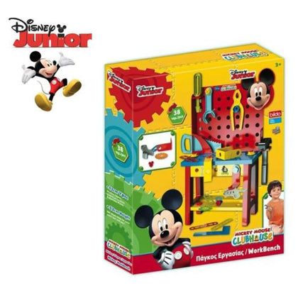 Banco Lavoro Mickey Mouse - 53Cm 35 Accessori X1