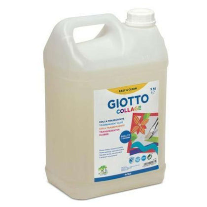 Tanica Colla Trasparente 5Kg. Giotto 5415 X1