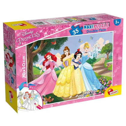 Principesse Disney - Puzzle Double-Face Supermaxi 35 Pz