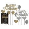 Stecchini In Plastica Happy Birthday 10Cm 500173 X1