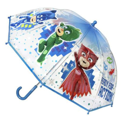 Ombrello Trasparente Manuale 45Cm Pj Masks X1