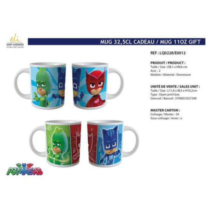 Tazza Ceramica 310Ml Pj Masks Pj-Lq0228\ X1