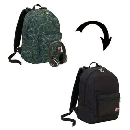 Zaino Reversibile Backpack Python Military Green X1