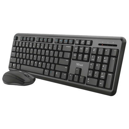 Set Tastiera E Mouse Wireless Trust