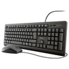 Set Tastiera E Mouse Usb Trust Tkm-250