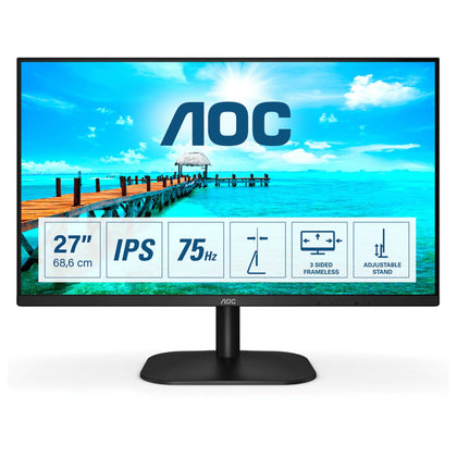 Monitor 27 Aoc Ips Full Hd B.Line Hdmi/Vga