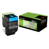 Toner Lexmark Ciano 80C20C0 1.000 Pag