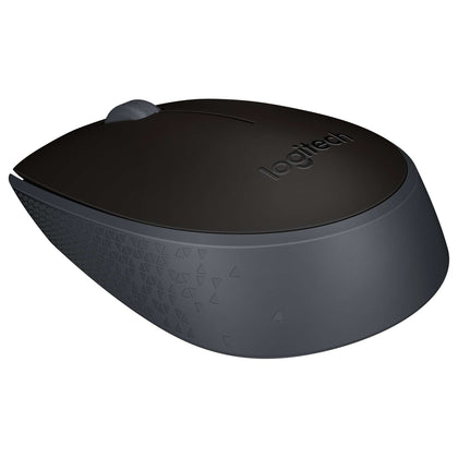 Mouse Wireless M171 Black Optical Usb