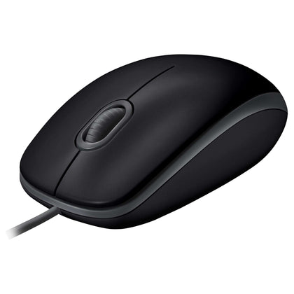 Mouse B110 Usb Bk Logitech Silent Dark