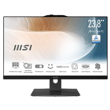 Pc Aio Msi I51240P/16/512/23.8/W11P Bk