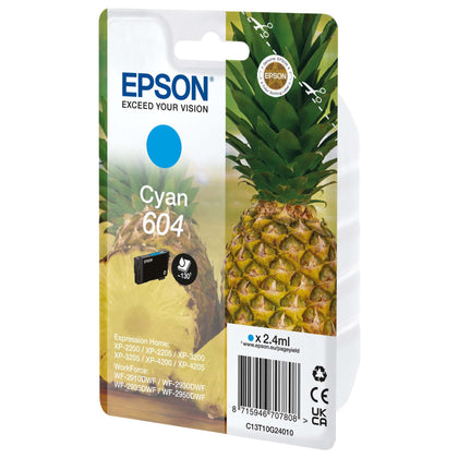 Cartuccia Epson T604 Ananas Ciano Origin