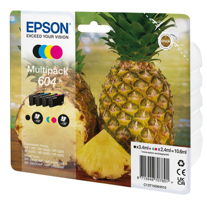 Cartuccia Epson T604 Bk/C/M/Y Multipack