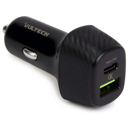 Caricatore da Auto con Usb 18W e Type-C 27W Quickcharge 3.0