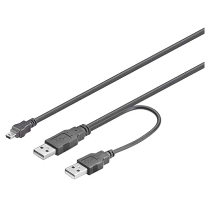 Cavo Usb 2.0 2Xa/1Xb Mini M/M 1Mt