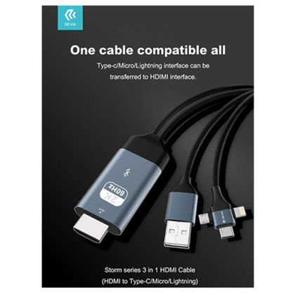 Adattatore Da Hdmi A Typec/Micro U/Apple