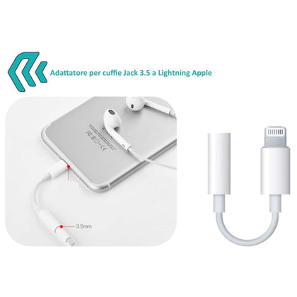 Jack Adapter Apple Per Cuffie Lightning