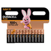 Pile Duracell Mini Stilo Aaa Plus 12Pz