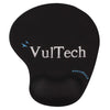 Tappetino Mouse Vultech Nero Con Gel