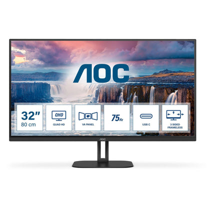 Mon. 31.5 Aoc Va Q.Hd Hdmi/Dp Mul.