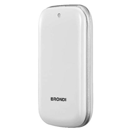 Tel. Cell. Brondi Stone Plus Bianco