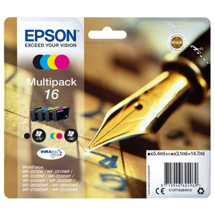 Cartuccia Epson Multipack Ncmy T1626 Or