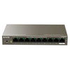 TEF1109P-8-102W Switch di Rete Fast Ethernet 10/100 Metallico Supporto Power over Ethernet