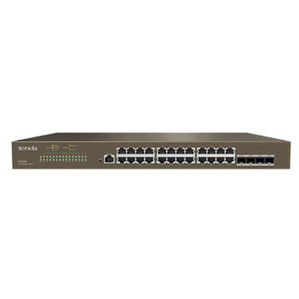 Switch Tenda 24P Gbt Rj45+4P Sfp+1P L2 M