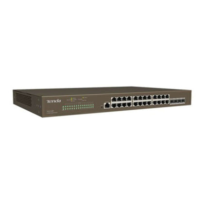 Switch Tenda 24P Gbt +4P Sfp+1P L3 1U 19