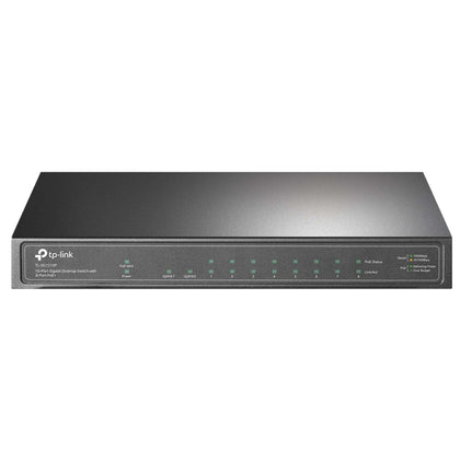 TL-SG1210P Switch Gigabit Ethernet 10/100/1000 Supporto Power Over Ethernet Grigio