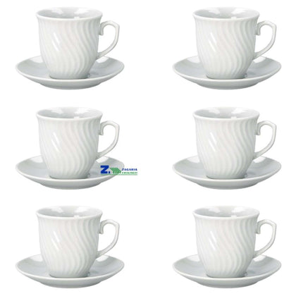 Confezione6 Tazze The' Con Piattino 75988