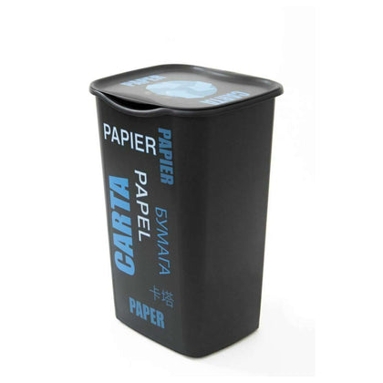 Pattumiera Recycling Carta - 37,5×36×53,5 Cm