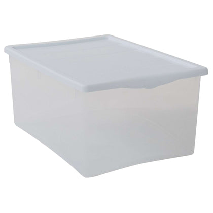 Spring Box Contenitore Organizer - Taglia L - Bianco - 55X39X25 Cm