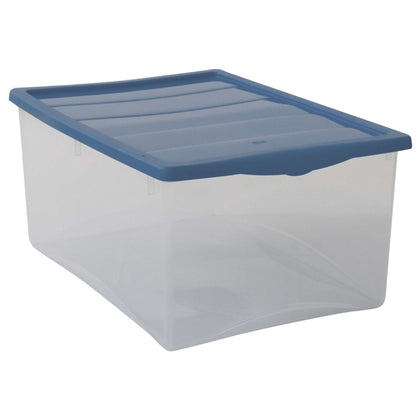 Spring Box Contenitore Organizer- Taglia L - Blu - 55X39X25 Cm